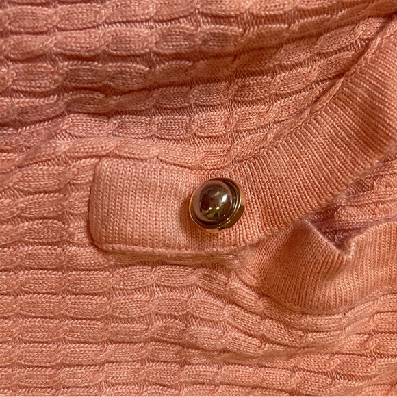 Brooksfield Peach Knit Top - Picture 2 of 3